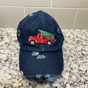 Kbethos Mickey Mouse distressed denim hat NWOT